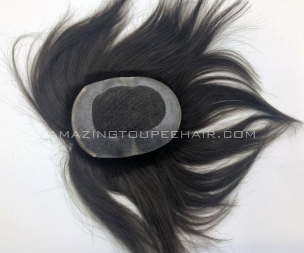 Customized men hair toupee